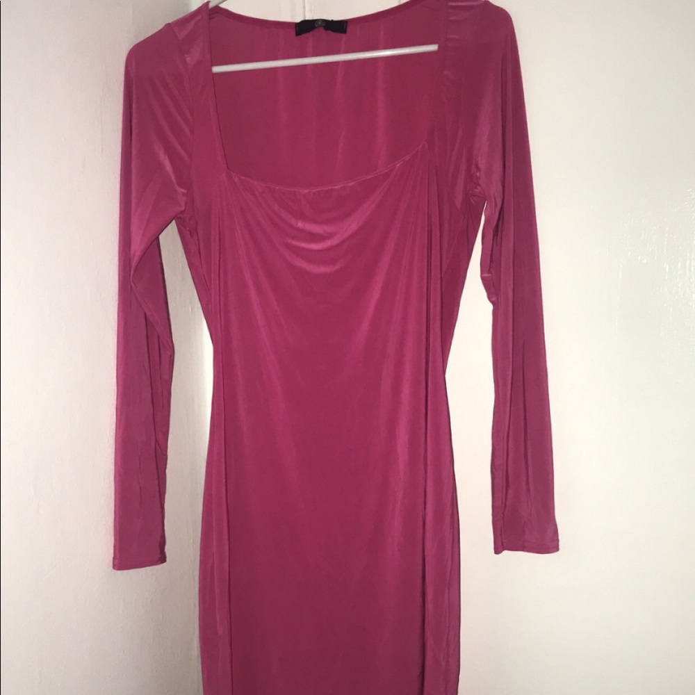 NWT Scoop-neck Barbie Pink Dress
